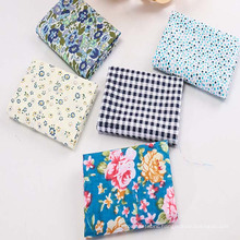 latest design 25*25cm 50*50cm cut pieces 100% cotton fabric flower DIY wholesale